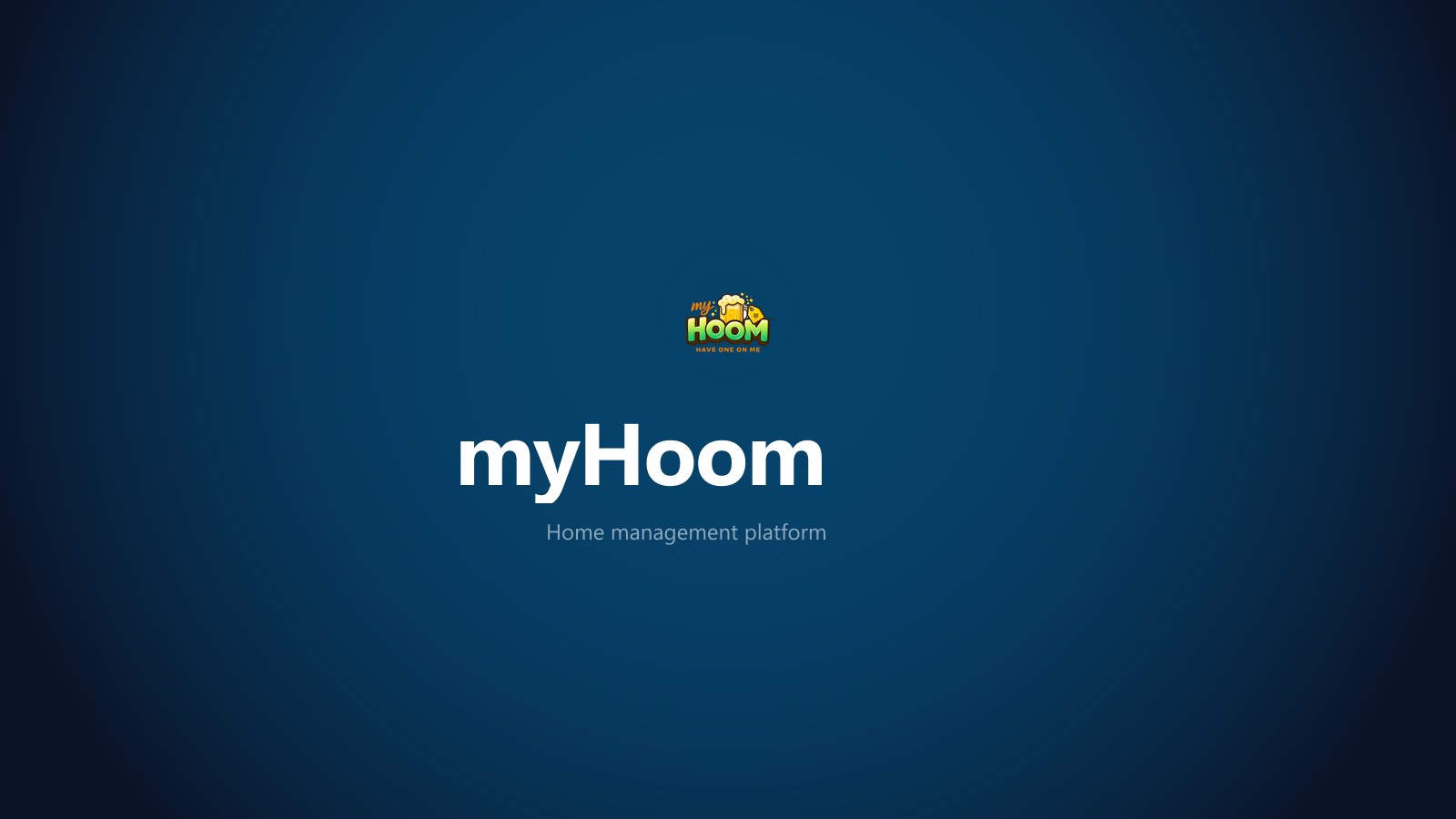 myHoom — home management platform